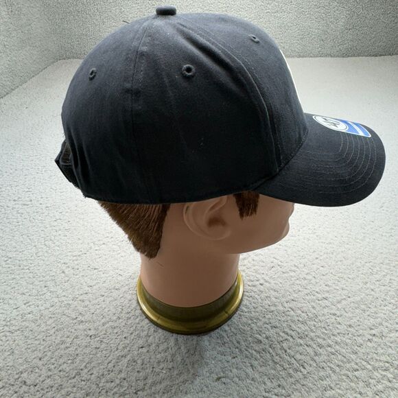 New York Yankees Hat Cap Strap Back Blue 47 Brand Kids Baseball Adjustable Logo - Picture 5 of 10